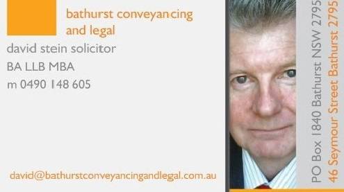Bathurst Conveyancing and Legal attorney headshot